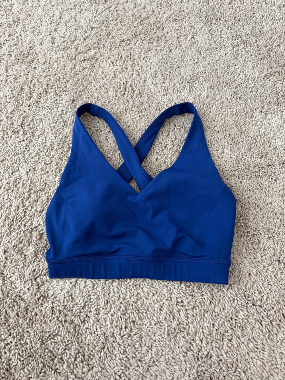 Lulu bra Cross-Back in Royal Blue - never worn